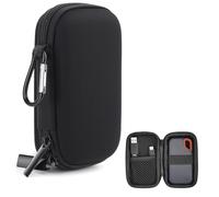 AHRLIC Protective Hard Drive Case Compatible with SanDisk SSD 500GB 1TB 2TB 4TB, Travel Bag Fits SanDisk PRO Hard Drive Travel Storage Bag SSD SDSSDE61 SDSSDE60 SDSSDE81, Extreme Portable EVA Box