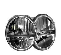 AHRPKAMERD 1pcs OR 2pcs For Lada For Niva Car Led H4 7inch Hi Lo Beam Halo 4X4 7" LED Headlight Car Accessories Front Lamp Assembly(2pcs)