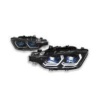 AHRPKAMERD 2 PCS For 3 Series F30 2015-2018 Car Lights Headlight LED Projetor Head Lamp Daytime Running Light Auto Accessories Front Lamp Assembly(LED)