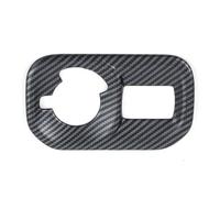 AHRPKAMERD Car Moulding Strip LHD Headlight Switch Cover Trim Carbon Fiber Style Interior Car Accessories For Dodge For RAM 1500 TRX 2021-2023 2024 2025 Trim Panel(Matte)
