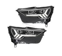 AHRPKAMERD Headlights Assembly For Q3 2019 2020 2021 2022 2023 Car Headlight Assembly LED Matrix Headlights Dual Projector Lens(Xenon NO AFS 2 pcs)