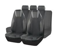 AHRPKAMERD Seat Covers 2pcs 7pcs Universal Car Seat Covers Fit For Most Car SUV Truck PU Leather Breathable And Water Proof Seat Protector Seat Protectors(5 seat)