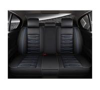 AHRPKAMERD Seat Covers For Kia For Optima For Soul For Forte For Spectra For Sorento Car Seat Covers Front Rear Full Set PU Leather Accessories Seat Protectors(Black Blue Rear)