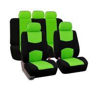 AHRPKAMERD Seat Covers For Qashqai For X-Trail 350z For Altima For Juke For Lannia For Nv200 For Pathfinder For Rogue Car Fabric Seat Covers Seat Protectors(5Seats-Green)