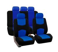 AHRPKAMERD Seat Covers For Qashqai For X-Trail 350z For Altima For Juke For Lannia For Nv200 For Pathfinder For Rogue Car Fabric Seat Covers Seat Protectors(5Seats-Blue)
