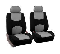 AHRPKAMERD Seat Covers For Qashqai For X-Trail 350z For Altima For Juke For Lannia For Nv200 For Pathfinder For Rogue Car Fabric Seat Covers Seat Protectors(2Seats-Grey)