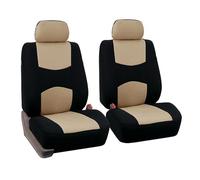 AHRPKAMERD Seat Covers For Qashqai For X-Trail 350z For Altima For Juke For Lannia For Nv200 For Pathfinder For Rogue Car Fabric Seat Covers Seat Protectors(2Seats-Beige)