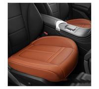 AHRPKAMERD Seat Covers Universal Car Seat Cover Breathable Front Bottom Seat Cushion Pad Anti-Slip And Full Wrap Driver Leather Seat Protectors Seat Protectors(2PCS Brown)