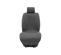 AHRPKAMERD Seat Covers Universal Car Seat Cover Breathable Sweatproof Linen For Most Vehicles Car Seat Cushion With Backrest Pad 4-Season Seat Protectors(1PC Front Gray)