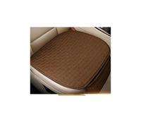 AHRPKAMERD Universal Car Seat Cover Front Rear Seat Cover Cushion Pad Mat Backrest Accessori Car Flax Seat Cushion Protector Pad Seat Protectors(Brown-seat-1pcs)