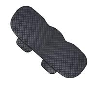 AHRPKAMERD Universal Car Seat Covers Pu Leather Car Seat Cushion Chair Carpet Pad Accessories Car Seat Protector Four Seasons Seat Protectors(Black Rear 1pc)