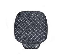 AHRPKAMERD Universal Car Seat Covers Pu Leather Car Seat Cushion Chair Carpet Pad Accessories Car Seat Protector Four Seasons Seat Protectors(White Front 1pc)