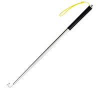AHRYLXY Telescoping Pole with Hook Magnetic Pickup Grabber Tool, Telescopic Push Pull Rod Wire Grabber Tool Fish Stick, Telescopic Magnetic Pick-Up Tool