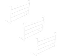 AHS - 4 Bar Radiator Airer White - Compact Indoor Clothes Drying Racks - Strong Metal Towel & Sock Dryer - Lightweight Foldable Laundry Rail - Space Saving Washing & Towels Rack 36 x 51 x 17cm