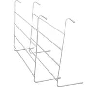AHS - 4 Bar Radiator Airer White - Compact Indoor Clothes Drying Racks - Strong Metal Towel & Sock Dryer - Lightweight Foldable Laundry Rail - Space Saving Washing & Towels Rack 36 x 51 x 17cm (2)