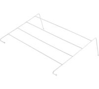 AHS - 4 Bar Radiator Airer White - Compact Indoor Clothes Drying Racks - Strong Metal Towel & Sock Dryer - Lightweight Foldable Laundry Rail - Space Saving Washing & Towels Rack 36 x 51 x 17cm (1)