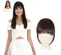 AHS Front Hair Bang Fringe Front Extension Hair Clips 20 Gram For Women & Girls (Pack Of 1)