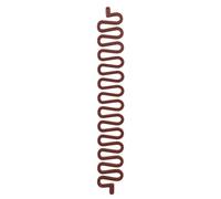 AHS Zig-Zag Hair Braiding Tool Black, French Hair Styling Clip Stick Bun Maker Braid Tool Hair Accessories (1 Pc)