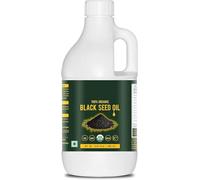 AHSD Cold-Pressed Organic Black Seed/Nigella Sativa/Kalonji Seeds Oil (1000ml), USDA Organic, Virgin Grade, No GMO, and Untreated Edible Oil.