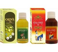 AHSD Jaitun Oil (100ml) + Kalonji Oil (100ml) || Combo Pack