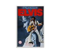 AHSEOIWRJH Elvis Presley Posters Vintage Printing Wall Art Poster Decorative Painting Aesthetic Canvas Decor for Living Room Bed Room 20x30inch(50x75cm) Unframe-style