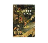 AHSEOIWRJH Fleet Foxes Posters Vintage Printing Wall Art Poster Decorative Painting Aesthetic Canvas Decor for Living Room Bed Room 12x18inch(30x45cm) Unframe-style