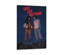 AHSEOIWRJH Love Lies Bleeding1 Posters Vintage Printing Wall Art Poster Decorative Painting Aesthetic Canvas Decor for Living Room Bed Room 24x36inch(60x90cm) Frame-style