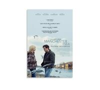AHSEOIWRJH Manchester by The Sea Posters Vintage Printing Wall Art Poster Decorative Painting Aesthetic Canvas Decor for Living Room Bed Room 24x36inch(60x90cm) Unframe-style