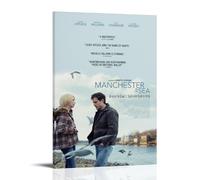 AHSEOIWRJH Manchester by The Sea Posters Vintage Printing Wall Art Poster Decorative Painting Aesthetic Canvas Decor for Living Room Bed Room 24x36inch(60x90cm) Frame-style