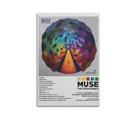 AHSEOIWRJH Muse Posters The Resistance Album Posters Vintage Printing Wall Art Poster Decorative Painting Aesthetic Canvas Decor for Living Room Bed Room 12x18inch(30x45cm) Unframe-style