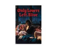 AHSEOIWRJH Only Lovers Left Alive Movie 1 Posters Vintage Printing Wall Art Poster Decorative Painting Aesthetic Canvas Decor for Living Room Bed Room 16x24inch(40x60cm) Unframe-style