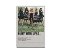 AHSEOIWRJH Pretty Little Liars Posters Vintage Printing Wall Art Poster Decorative Painting Aesthetic Canvas Decor for Living Room Bed Room 08x12inch(20x30cm) Unframe-style