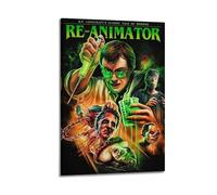 AHSEOIWRJH Re-Animator Posters Vintage Printing Wall Art Poster Decorative Painting Aesthetic Canvas Decor for Living Room Bed Room 20x30inch(50x75cm) Frame-style