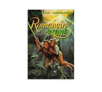 AHSEOIWRJH Romancing The Stone Posters Vintage Printing Wall Art Poster Decorative Painting Aesthetic Canvas Decor for Living Room Bed Room 24x36inch(60x90cm) Unframe-style