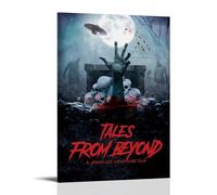 AHSEOIWRJH Tales from Beyond Posters Vintage Printing Wall Art Poster Decorative Painting Aesthetic Canvas Decor for Living Room Bed Room 20x30inch(50x75cm) Frame-style