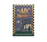 AHSEOIWRJH The ABC Murders Posters Vintage Printing Wall Art Poster Decorative Painting Aesthetic Canvas Decor for Living Room Bed Room 16x24inch(40x60cm) Unframe-style