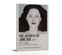 AHSEOIWRJH The Autopsy of Jane Doe Posters Vintage Printing Wall Art Poster Decorative Painting Aesthetic Canvas Decor for Living Room Bed Room 16x24inch(40x60cm) Frame-style