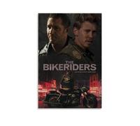 AHSEOIWRJH The Bikeriders Movie 1 Posters Vintage Printing Wall Art Poster Decorative Painting Aesthetic Canvas Decor for Living Room Bed Room 16x24inch(40x60cm) Unframe-style