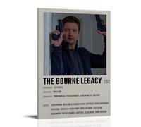 AHSEOIWRJH The Bourne Legacy Posters Vintage Printing Wall Art Poster Decorative Painting Aesthetic Canvas Decor for Living Room Bed Room 16x24inch(40x60cm) Frame-style