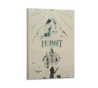 AHSEOIWRJH The Hobbit Posters Vintage Printing Wall Art Poster Decorative Painting Aesthetic Canvas Decor for Living Room Bed Room 08x12inch(20x30cm) Frame-style