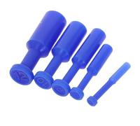 AHSKY 10Pcs/set Blue Nylon Pneumatic Blanking Plug Hose Tube Push Fit Connector Air Line 4/6/8/10/12MM (Color : 8mm)