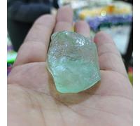 AHSKY 1pc Natural Aquamarine Quartz Beryl Gemstone Crystal Stone Mineral Specimen Hand-carved Materials For Home Home Decoration Crafts (Color : 1PC, Size : 30-40g)