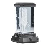 Paladone Ahsoka Tano Holographic Light, 3D Laser-Etched Crystal Model of Ahsoka Tano from The Mandalorian, 12cm (4.7") Tall Star Wars Lighting