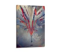 AHSUEWQRUH 13 REASONS WHY Poster Wall Art Canvas Poster Modern Aesthetic Art Decor Painting for Living Room Bed Room 16x24inch(40x60cm) Frame-style