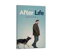 AHSUEWQRUH AFTER LIFE Poster Wall Art Canvas Poster Modern Aesthetic Art Decor Painting for Living Room Bed Room 24x36inch(60x90cm) Frame-style