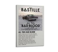 AHSUEWQRUH All This Bad Blood Poster Wall Art Canvas Poster Modern Aesthetic Art Decor Painting for Living Room Bed Room 16x24inch(40x60cm) Frame-style
