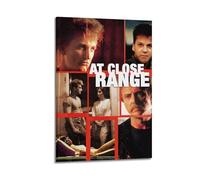 AHSUEWQRUH At Close Range Poster Wall Art Canvas Poster Modern Aesthetic Art Decor Painting for Living Room Bed Room 16x24inch(40x60cm) Frame-style