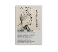 AHSUEWQRUH Bad Vibes Forever Poster Wall Art Canvas Poster Modern Aesthetic Art Decor Painting for Living Room Bed Room 24x36inch(60x90cm) Unframe-style