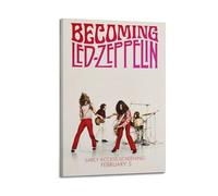AHSUEWQRUH Becoming Led Zeppelin Poster Wall Art Canvas Poster Modern Aesthetic Art Decor Painting for Living Room Bed Room 12x18inch(30x45cm) Frame-style