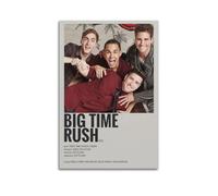 AHSUEWQRUH Big Time Rush Poster Wall Art Canvas Poster Modern Aesthetic Art Decor Painting for Living Room Bed Room 20x30inch(50x75cm) Unframe-style